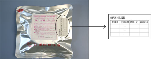 防毒マスク用吸収缶 CA-710／AM