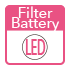 Filter Battery LED