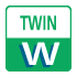 TWIN　W